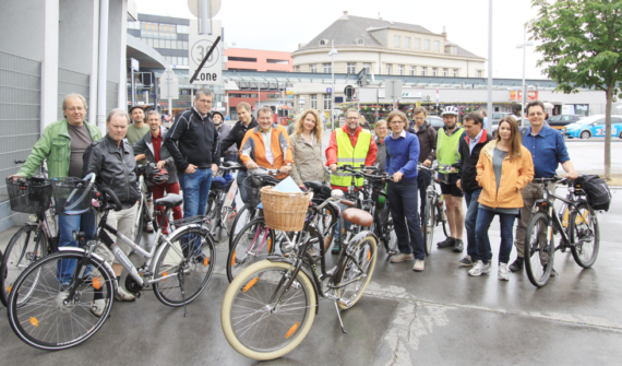 Projektgruppe Radfahren in Liesing