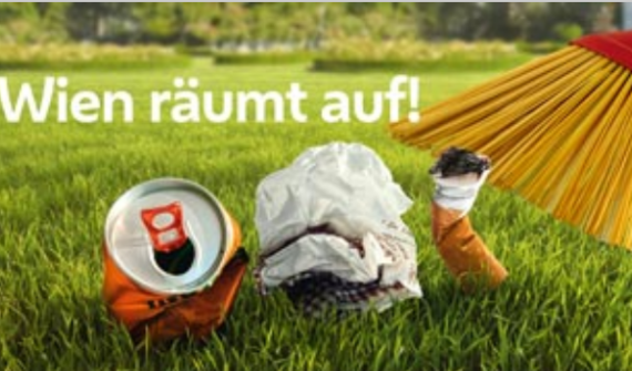 Aufräumaktion der Stadt Wien
