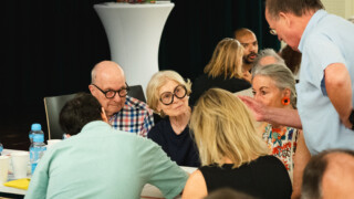Thementisch beim Forum Innere Stadt ©Alex Hauff